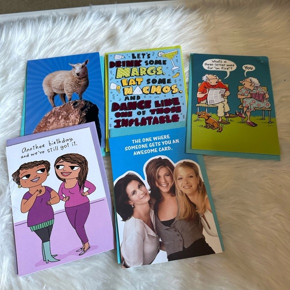 🧡10/$10 Colorful Humorous Greeting Cards Set - Picture 1 of 2